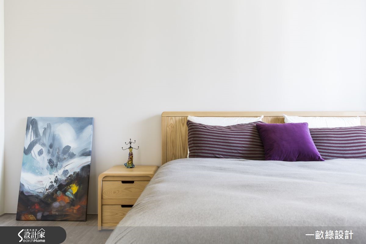 年輕的醫師屋主對於簡潔的現代風格情有獨鍾，更希望能